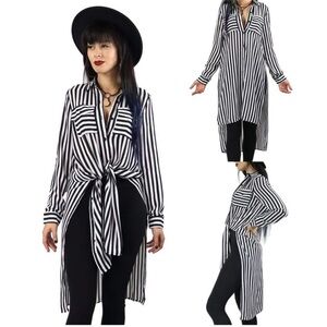 Foxblood Burton button down top/dress